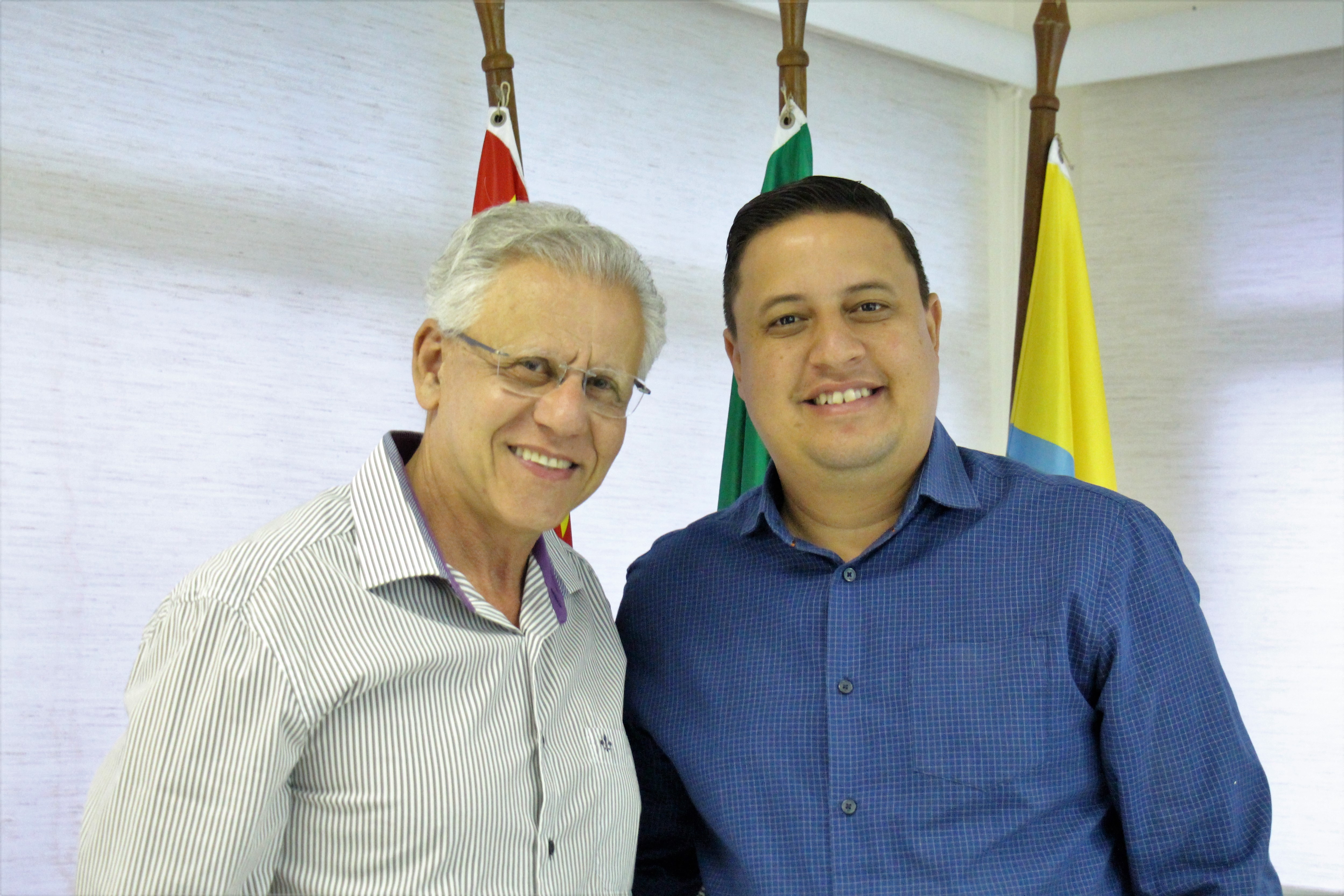 Presidente da Câmara de Sumaré visita prefeito de Hortolândia